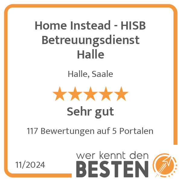 Home Instead - HISB Betreuungsdienst Halle in Halle (Saale) - Logo