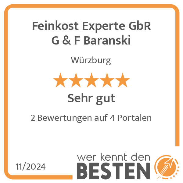 Feinkost Experte GbR G & F Baranski in Würzburg - Logo