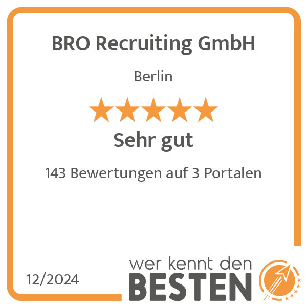 BRO Recruiting GmbH in Berlin - Logo