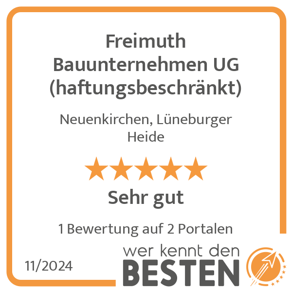 Freimuth Bauunternehmen UG (haftungsbeschränkt) in Neuenkirchen bei Soltau - Logo