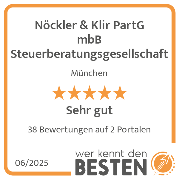 Nöckler & Klir PartG mbB Steuerberatungsgesellschaft in München - Logo