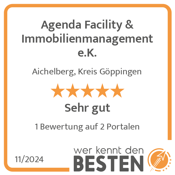 Agenda Facility & Immobilienmanagement e.K. in Aichelberg Kreis Göppingen - Logo