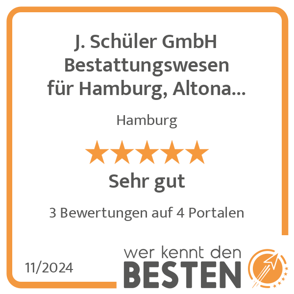 J. Schüler GmbH Bestattungswesen für Hamburg, Altona und Umgebung in Hamburg - Logo