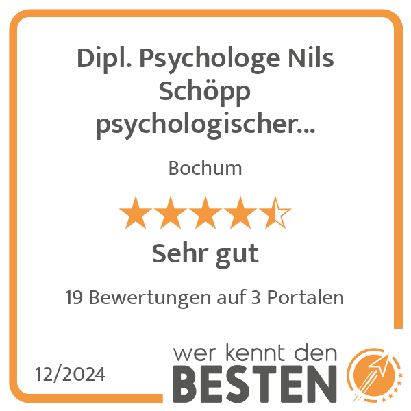 Dipl. Psychologe Nils Schöpp psychologischer Psychotherapeut in Bochum - Logo