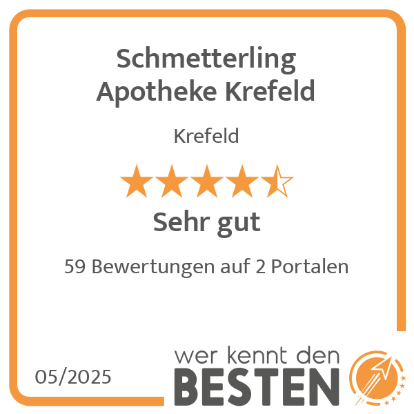 Schmetterling Apotheke Krefeld in Krefeld - Logo