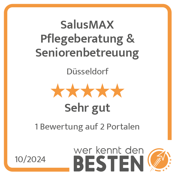 SalusMAX Pflegeberatung & Seniorenbetreuung in Düsseldorf - Logo