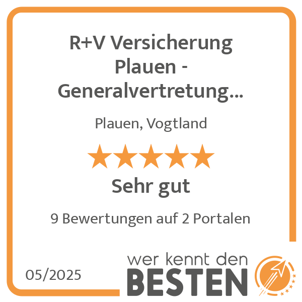 R+V Versicherung Plauen - Generalvertretung Marcus Fröhlich in Plauen - Logo