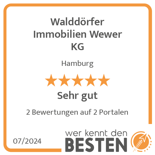 Walddörfer Immobilien Wewer KG in Hamburg - Logo