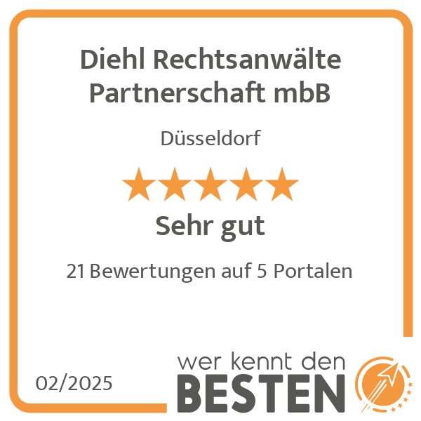 Diehl Rechtsanwälte Partnerschaft mbB in Düsseldorf - Logo