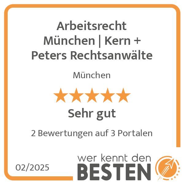 Arbeitsrecht München Kern + Peters Rechtsanwälte in München - Logo