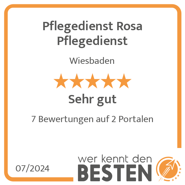 Pflegedienst Rosa Pflegedienst in Wiesbaden - Logo