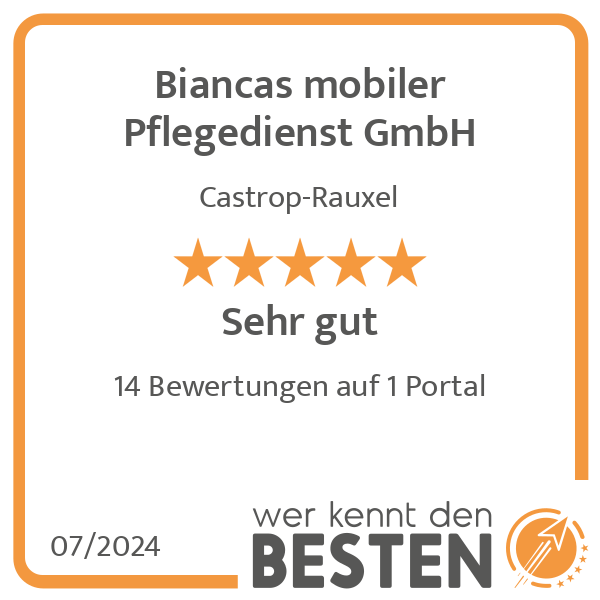 Biancas mobiler Pflegedienst GmbH in Castrop Rauxel - Logo