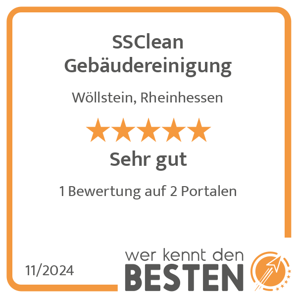 SSClean Gebäudereinigung in Wöllstein in Rheinhessen - Logo