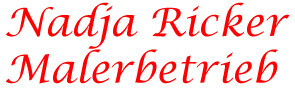 Logo von Nadja Ricker Malerbetrieb