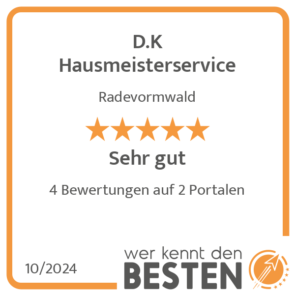 D.K Hausmeisterservice in Radevormwald - Logo