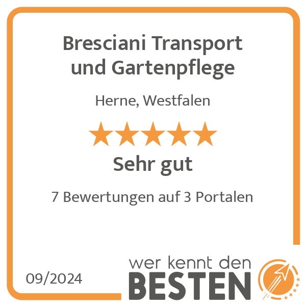 Bresciani Transport und Gartenpflege in Herne - Logo