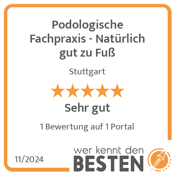 Podologische Fachpraxis - Natürlich gut zu Fuß in Stuttgart - Logo