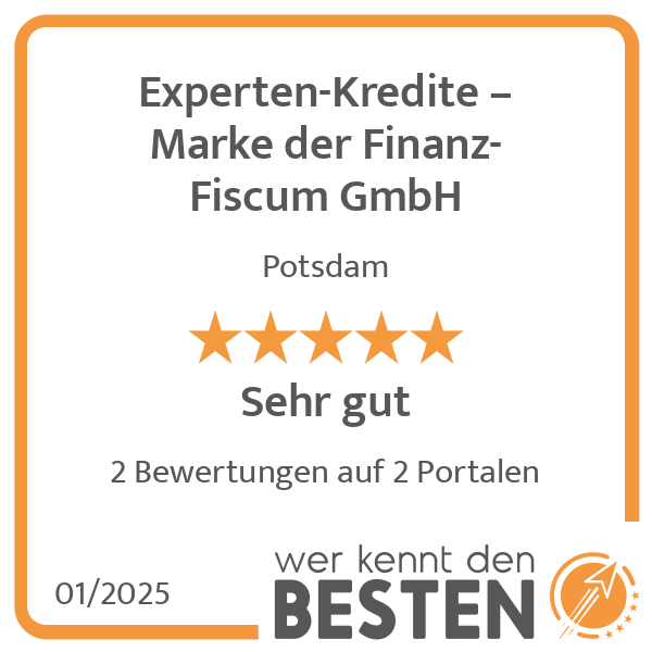 Experten-Kredite – Marke der Finanz-Fiscum GmbH in Potsdam - Logo