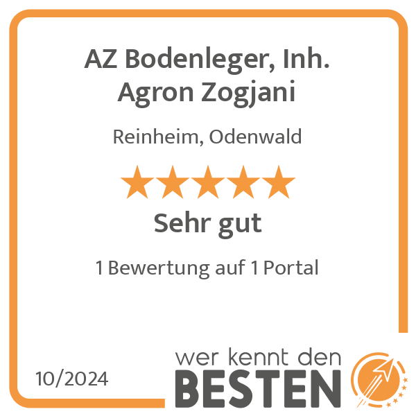 AZ Bodenleger, Inh. Agron Zogjani in Reinheim im Odenwald - Logo