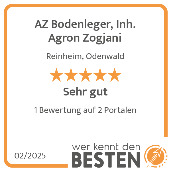 AZ Bodenleger, Inh. Agron Zogjani in Reinheim im Odenwald - Logo