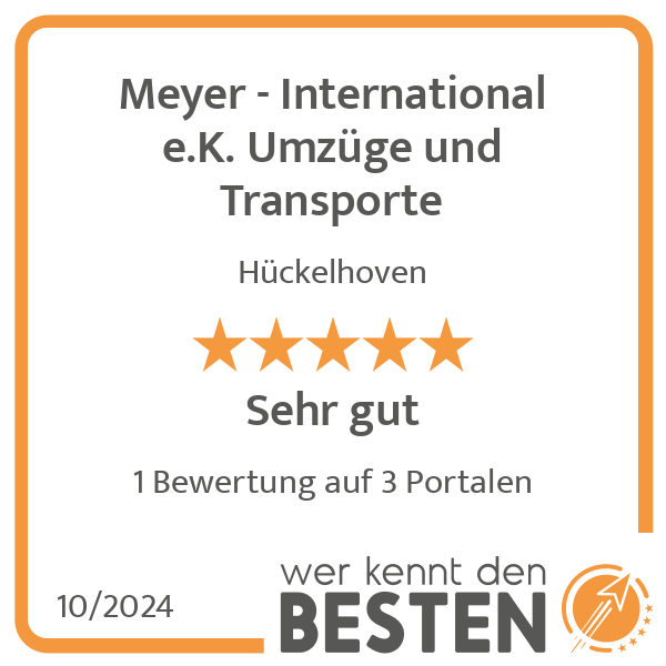 Meyer - International e.K. Umzüge und Transporte in Hückelhoven - Logo