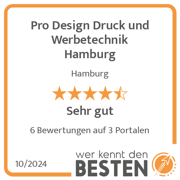 Pro Design Druck und Werbetechnik Hamburg in Hamburg - Logo