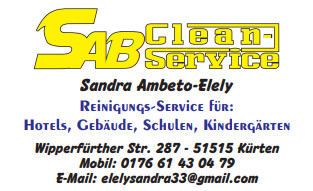SAB CLEAN SERVICE in Kürten - Logo