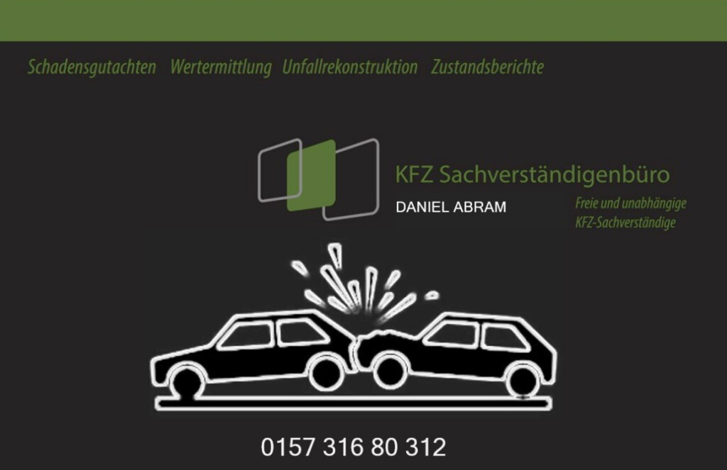 Logo von KFZ-Sachverständiger M. Sc. Daniel Abram