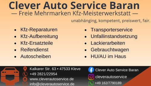 Logo von Clever Auto Service Baran