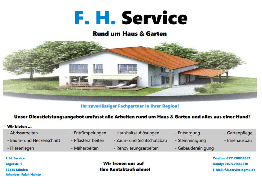 F.H. Service in Minden in Westfalen - Logo