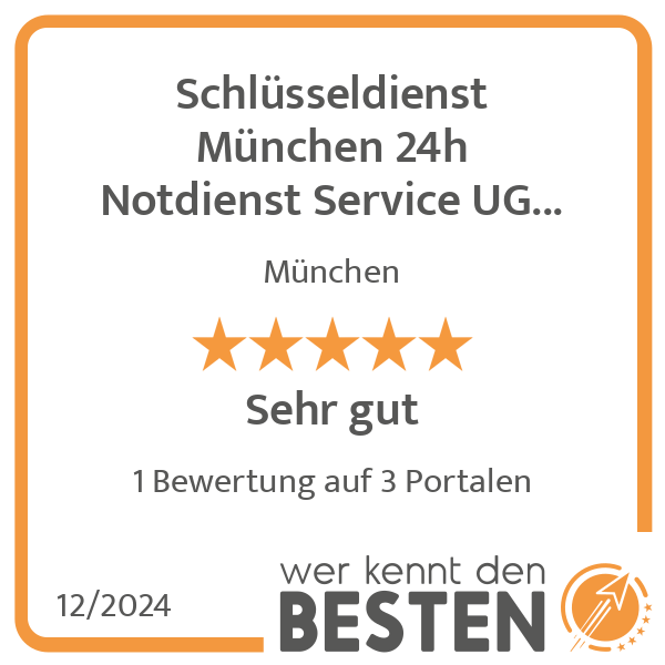 Schlüsseldienst München 24h Notdienst Service UG (haftungsbeschränkt) in München - Logo