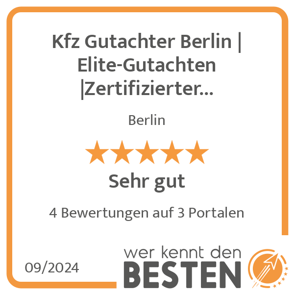 Kfz Gutachter Berlin Elite-Gutachten Zertifizierter Sachverständiger Berlin in Berlin - Logo