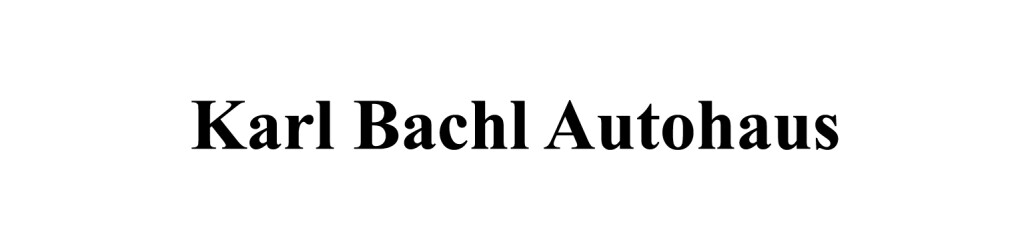 Logo von Karl Bachl Autohaus GmbH & Co. KG