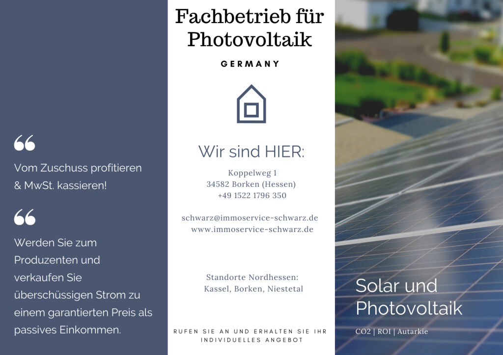 Fachbetrieb für Photovoltaik und Solar in Borken in Hessen - Logo