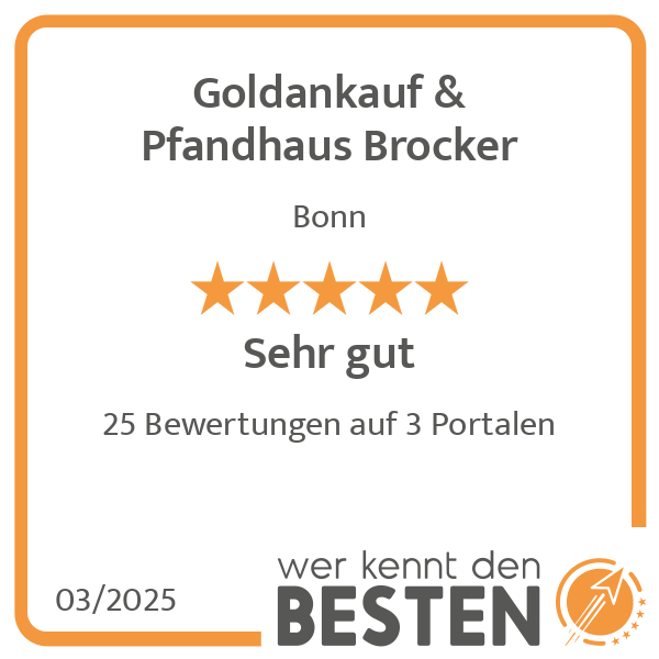 Goldankauf & Pfandhaus Brocker in Bonn - Logo