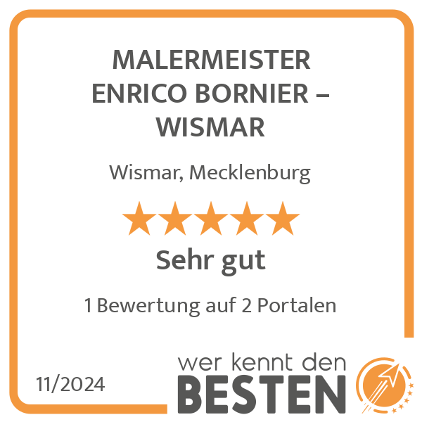 MALERMEISTER ENRICO BORNIER – WISMAR in Wismar in Mecklenburg - Logo