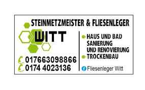 Logo von Fliesenleger & Steinmetzmeister Witt