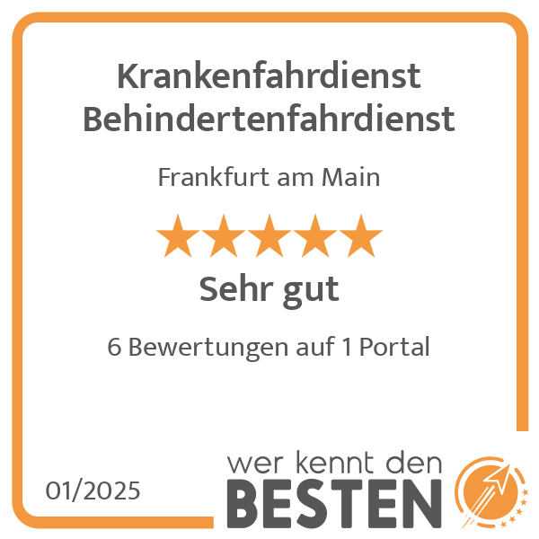 Krankenfahrdienst Behindertenfahrdienst in Frankfurt am Main - Logo