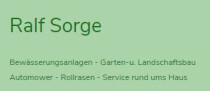 Ralf Sorge -Bewässerung-