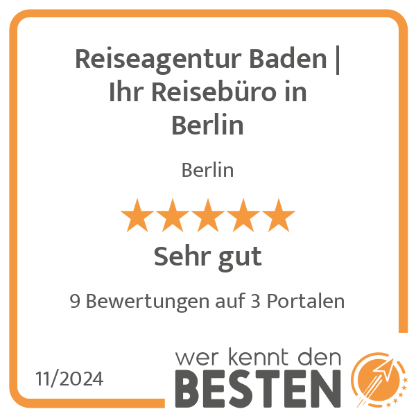 Reiseagentur Baden Ihr Reisebüro in Berlin in Berlin - Logo