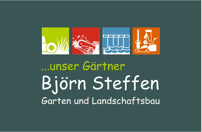 ... unser Gärtner Björn Steffen - Garten- und Landschaftsbau in Brodersby bei Kappeln an der Schlei - Logo
