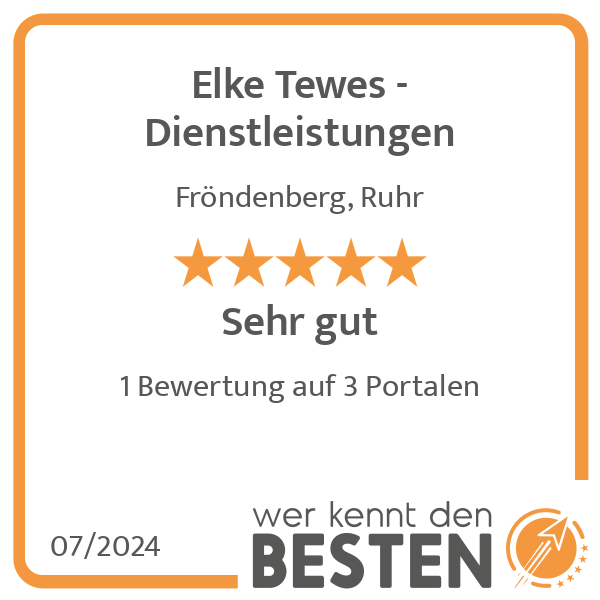 Elke Tewes - Dienstleistungen in Fröndenberg - Logo