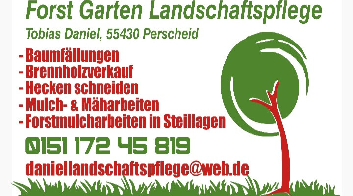 Forst Garten Landschaftspflege Daniel in Perscheid - Logo