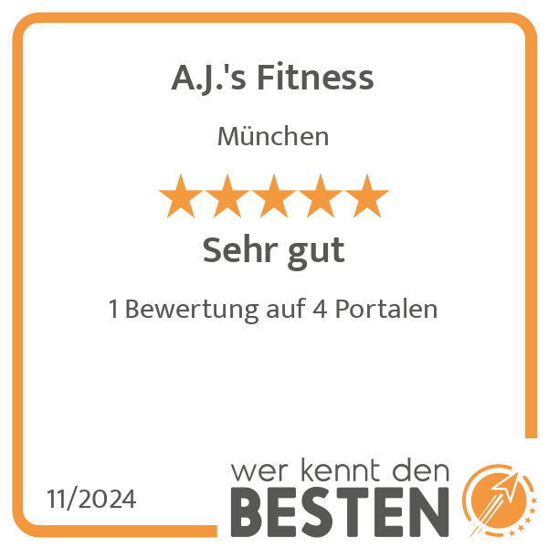 A.J.'s Fitness in München - Logo