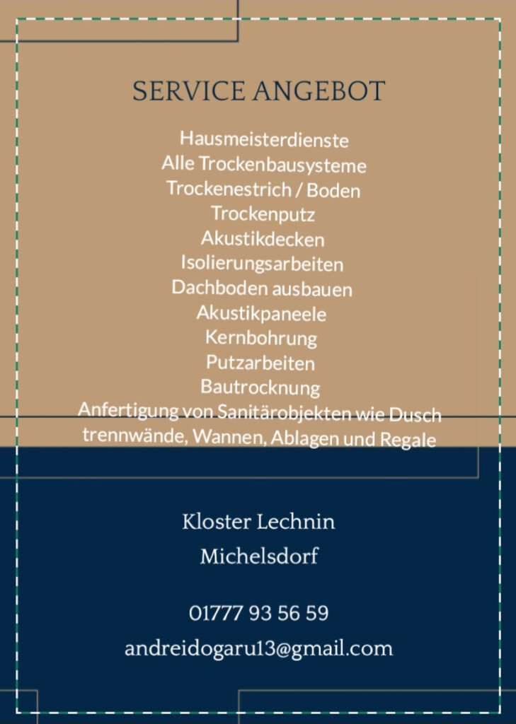 Dogaru Hausmeisterservice & Trockenbau in Kloster Lehnin - Logo