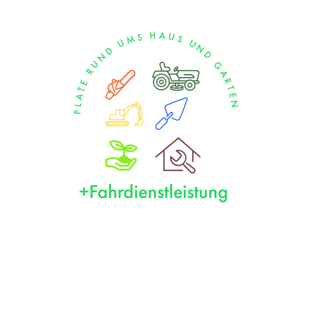 Plate rund ums Haus und Garten in Ackendorf Gemeinde Hohe Börde - Logo