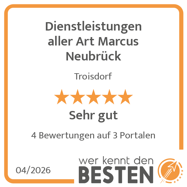 Dienstleistungen aller Art Marcus Neubrück - werke …