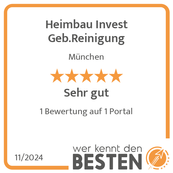 Heimbau Invest Geb.Reinigung in München - Logo