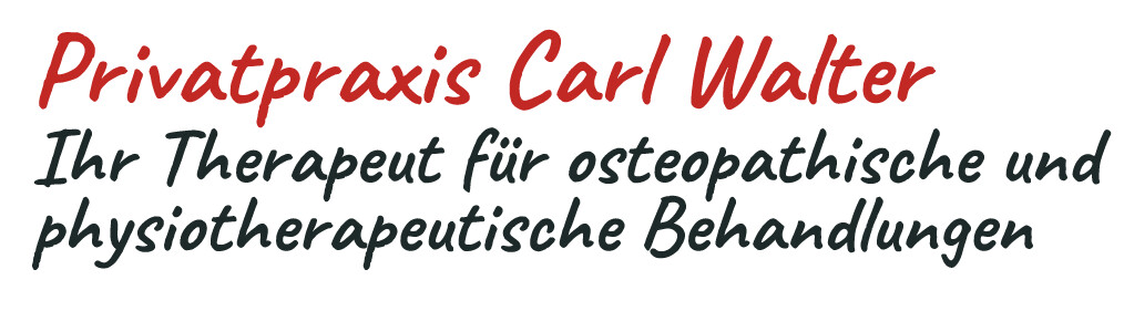 Logo von Carl Walter - Therapeut für osteopathische und physiotherapeutische Behandlungen
