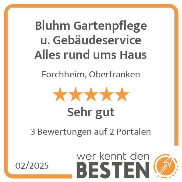 Bluhm Gartenpflege u. Gebäudeservice Alles rund ums Haus in Forchheim in Oberfranken - Logo